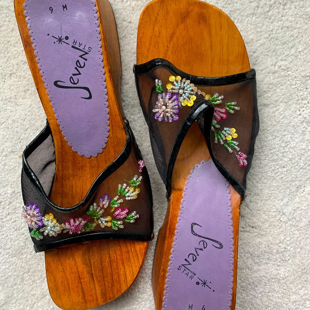 Vintage Seven Star wooden slides